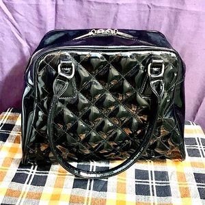 Pinup/Rockabilly Lux De Ville Quilted Bowler Bag